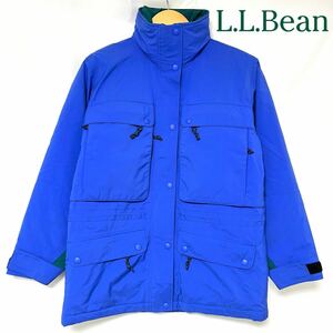 L.L.Bean エルエルビーン 90s North Col Jacket ヴィンテージ ノースコル ジャケット ビンテージ 香港製 ブルゾン レディース　S ブルー