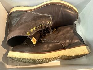 15aw visvim VIRGIL BOOTS-FOLK KNGR DK.BROWN M8.5 美品