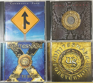 ホワイトスネイク WHITESNAKE / Coverdale/Page / グレイテスト・ヒッツ / Good To Be Bad / フォーエヴァーモア　CD4枚セット