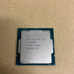 Z118 Intel CPU Core i5 10500E 1枚