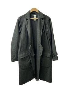 Engineered Garments◆ヘリンボーン/コート/XS/ウール/GRY