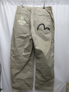 ▲1000円～エヴィス　EVISU チノパンツ　　サイズ36