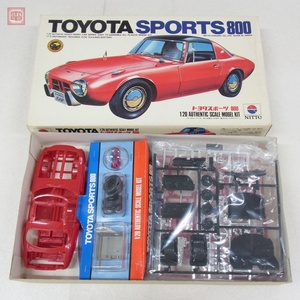 未組立 NITTO 1/20 トヨタ スポーツ 800 TOYOTA SPORTS 日東科学【10