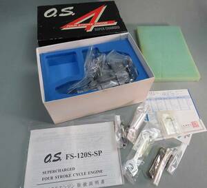 OS-ENGINE＊4 STROKE＊FS-120 S-SP＊パーツ、取説、化粧箱入り