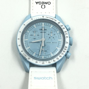 【中古】オメガ OMEGA スウォッチ Swatch SO33L100 MISSION TO URANUS ウラヌス[240066140217]