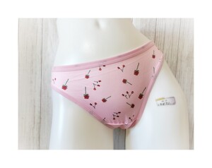 ★新品★ LL Tバック ショーツ ピンク　花柄 大きいサイズ セクシーランジェリー