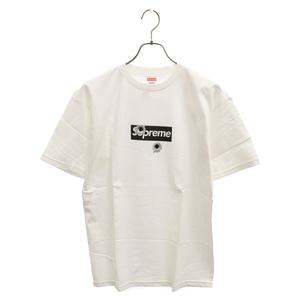 SUPREME シュプリーム 12AW Bullet Box Logo Tee 渋谷店オープン記念 バレット ボックスロゴ半袖Tシャツ ホワイト