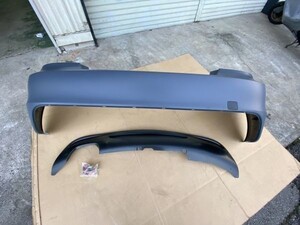 【現品限り】E82 E88→1シリーズ M-TEK仕様 リアバンパー ディフィーザー 片側2本出し BMW　社外品 台湾製