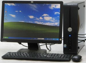 DELL Vostro 200-E6550DT ■ 19インチワイド 液晶セット ■ Core2Duo-E6550/DVDROM/希少OS/動作確認済/WindowsXP デスクトップ