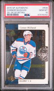 【PSA 10 GEM MINT】2015-16 Upper Deck SP Authentic Hockey [CONNOR McDAVID] 