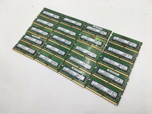 ♪▲【SAMSUNG】ノートPC用 メモリ 4GB DDR4 部品取り 20点セット まとめ売り 0903 13