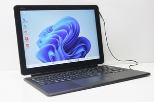 ノートパソコン 2in1PC Windows11 中古 富士通 Arrows Tab V727 第7世代 Core m3 SSD256GB メモリ4GB カメラ 12.3インチ タブレットPC