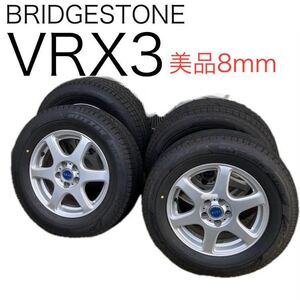 ブリヂストン　ブリザック VRX3 205/65R15 4本　ホイールセットスタッドレス スタッドレスタイヤ 