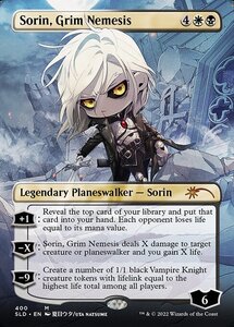 MTG ■金/英語版■ 《死の宿敵、ソリン/Sorin, Grim Nemesis》★FOIL★Secret Lair SLD