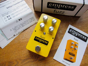 【生産完了品】Empress Effects Fuzz エンプレス ファズ 元箱あり 【検索:BOSS MAXON silktone Vemuram MXR エレハモ】