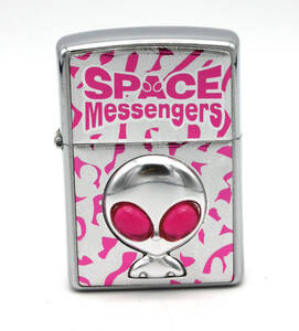 ◇未使用品 ZIPPO ジッポ 1997年製 SPACE MESSENGERS 立体 エイリアン オイルライター 90