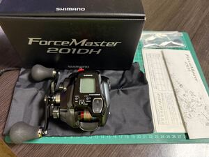 シマノ フォースマスター201H タイラバ　ノドグロ SHIMANO 電動リール ForceMaster 美品