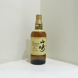 福島県内発送 20歳以上！！未開栓 SUNTORY WHISKY 山崎 12年 サントリー シングルモルト ウイスキー 700ml 43% 送料無料！！