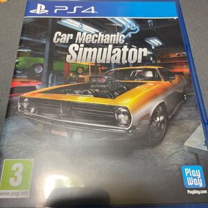 PS4ソフト 日本語対応版 Car Mechanic Simulator カー メカニック シュミレーター 輸入版 中古