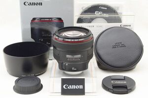 ☆極上美品☆ Canon キャノン EF 85mm F1.2 L Ⅱ USM 元箱 付属品 ♯24091302