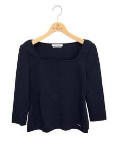 FOXEY NEW YORK collection フォクシー ニット セーター 40 Knit Top ネイビー ITFGETOVT3OG