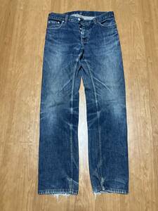 90s HELMUT LANG 1999年　本人期 ヘルムートラング jeans ジーンズ　デニム　DENIM 32インチ