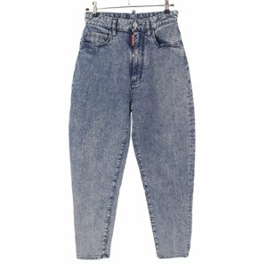 【ディースクエアード】Dsquared2　TWINS BROTHERS スキニー デニム ジーンズ ウォッシュブルー 38 【中古】190407