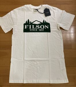 フィルソン レンジャー グラフィック Tシャツ Filson Ranger tee 半袖 アウトドア ホワイト マウンテン S