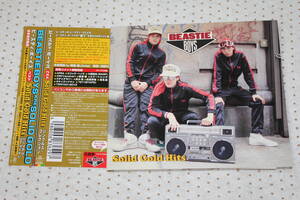 帯付国内CD+ステッカー★ビースティ・ボーイズ BEASTIE BOYS シングルズ・コレクション ソリッド・ゴールド・ヒッツ SOLID GOLD HITS★