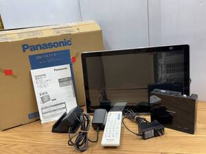 【59107.0202Y】中古品　☆　Panasonic　UN-15L11-K　15型　プライベートVIERA　ポータブル　地上・BS・110度　CS　デジタルテレビ　