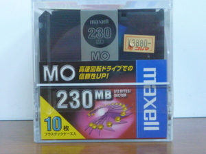 2827-3　MO　maxell　230MB　10枚入り　MA-M230.B10P