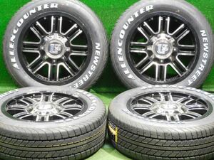 中古 ホイールタイヤ 4本 215/60R17 2022年製 ラウンジリザード ラジアル タイヤ オーレンカウンター ニューストリート