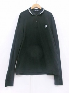 FRED PERRY フレッドペリー ポロシャツ M ネイビー Polo shirt