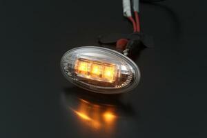 REIZ JB23W ジムニー 9型以降用 LED クリスタル サイドマーカー クリアレンズ