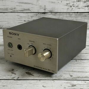 6w197 SONY マイクロフォンミキサー MX-150 ソニー オーディオ ミキサー 音響機器 音楽 再生機器 1000~