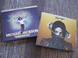 ☆MICHAEL JACKSON マイケル・ジャクソン♪IMMORTAL(2CD Deluxe Edition)＋♪XSCAPE(CD+DVD)☆Epic ソニー☆2枚セット☆