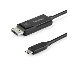 【在庫限り】StarTech.com USB TypeC-DisplayPort 1.2変換ケーブル 1m ブラック CDP2DP1MBD1本