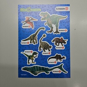 schleich　シュライヒ　Dinsaurs シール　美品