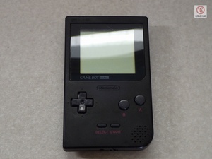 動作品 GBP ゲームボーイポケット 本体 MGB-001 ブラック BLACK ニンテンドー 任天堂 Nintendo 難有【10