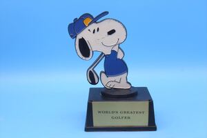 70s AVIVA Snoopy Trophy/WORLD GREATEST GOLFER/ヴィンテージ スヌーピー トロフィー/179191678