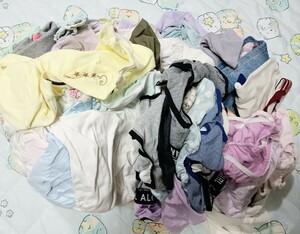 A6【リメイク用・処分品】お下がり品　大量　まとめ　女の子　女児　女子　私服等　詰め合わせ　130〜160サイズ程度（A4〜A6同梱不可）