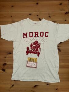 フリーホイーラーズ MUROC Tシャツ 38 FREEWHEELERS POWER WEAR MUROC Throttle Mag. 1941 ブートレガーズ