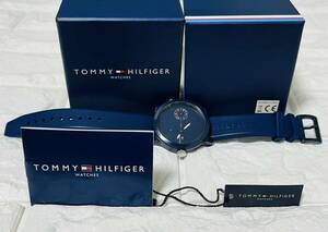 極美品TOMMY HILFIGER 腕時計/ウォッチ/スポーツ/防水未使用に近い 腕時計 トミー フィルフィガー クオーツ 