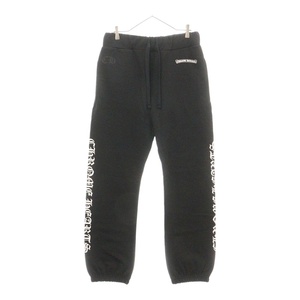 CHROME HEARTS クロムハーツ Horseshoe Sweat Pants ホースシュー プリントスウェットパンツ ブラック/ホワイト