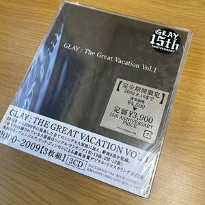 ☆新品☆ THE GREAT VACATION VOL.1 GLAY ベスト3枚組 CD BEST 見本品