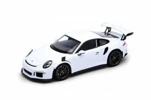 ウエリー 1/24 ポルシェ911 GT3 RS ホワイト (WELLY) 新品