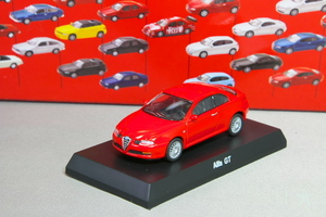 京商 1/64 アルファロメオ アルファ GT レッド アルファロメオ ミニカーコレクション1 Kyosho 1/64 Alfa Romeo Alfa GTV red