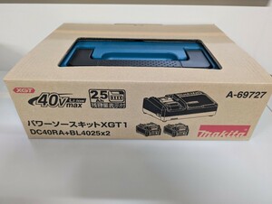 マキタ 40Vmax パワーソースキット バッテリ2個 充電器 ケースセット A-69727 新品未使用 １円スタート 売切！DC40RA+BL4025×２個