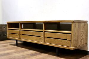 GMHK622○ACME Furniture / アクメファニチャー CORONADO コロナド TVボード リビングボード 楢材 インダストリアル 約13.6万 展示品