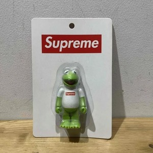 08ss MEDICOM TOY SUPREME KUBRICK KERMIT THE FROG 100% メディコムトイ シュプリーム カーミット BE@RBRICK ベアブリック